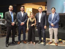 Alfonso García, Rodrigo Fernández, Leticia Ruiz, Rafael Caso y Juan José Domínguez. GENTE BIEN JALISCO/ Antonio Rodríguez