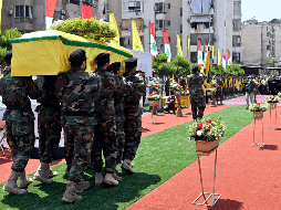 Hezbollah asegura que vengara la muerte de su comandante militar de más alto rango. EFE/EPA/WAEL HAMZEH
