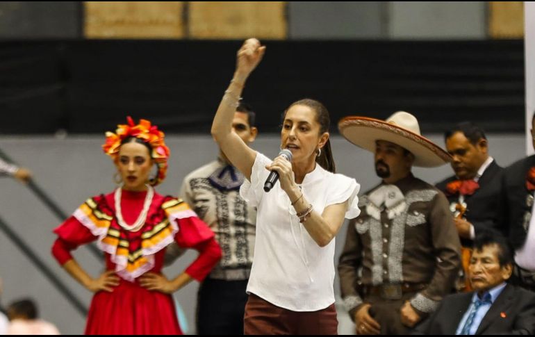Sheinbaum informó que tiene pendiente hacer la gira de agradecimiento,  no obstante, por el momento requiere darle prioridad a estos primeros estados antes de que asuma su cargo a la presidencia, la cual sería en alrededor de 15 semanas. INFORMADOR/ ARCHIVO