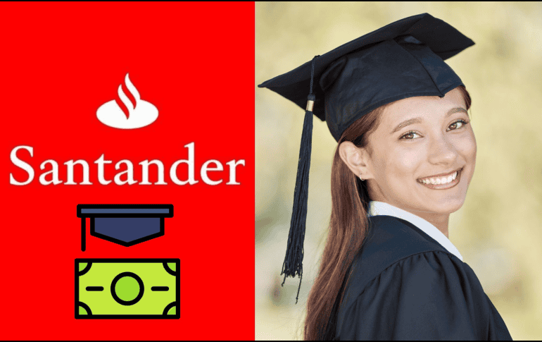Si eres un estudiante de educación superior técnica, licenciatura, maestría o doctorado, puedes competir por la beca. SANTANDER