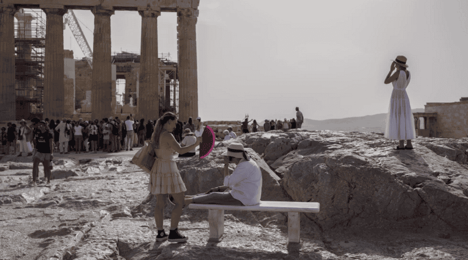 Las autoridades están en alerta por la posibilidad de incendios forestales, que azotan a Grecia cada verano. AP / P. GIANNAKOURIS