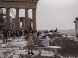 Las autoridades están en alerta por la posibilidad de incendios forestales, que azotan a Grecia cada verano. AP / P. GIANNAKOURIS