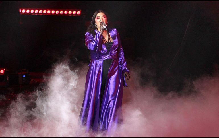 Yuridia aprovechó para hacer una mención sobre la controversia con la hija de Pepe Aguilar. EL INFORMADOR/ARCHIVO