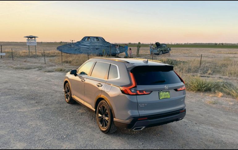 Honda CR-V híbrida. Un vehículo confiable, ideal para viajar largas horas en carretera.