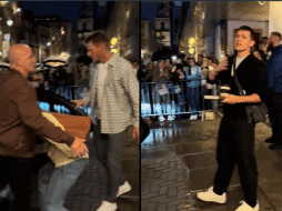 Zendaya viajó a Londres para presenciar la actuación de su novio Tom Holland como Romeo en la producción teatral de 