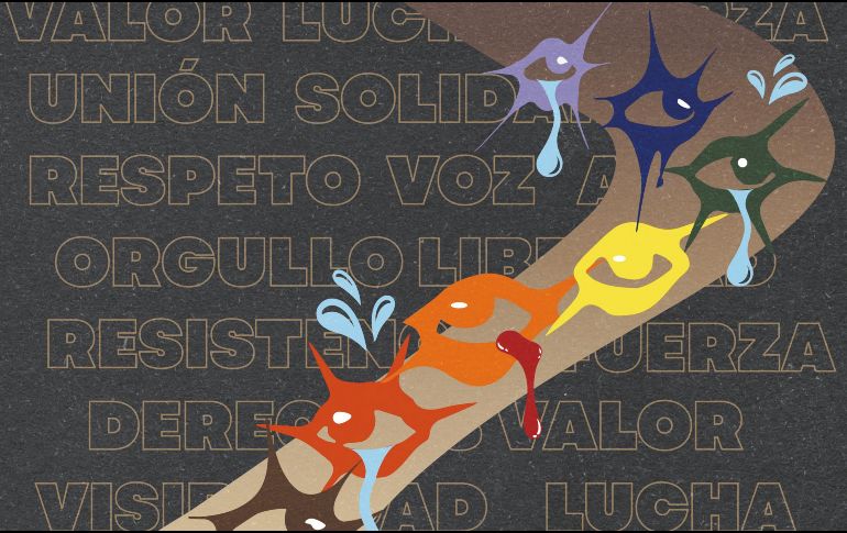 El arcoíris mismo es un símbolo de que nuestra realidad no es de absolutos sino de espectros, estamos conectados transitando gradualmente del rojo al violeta. CORTESÍA/Andres Matty