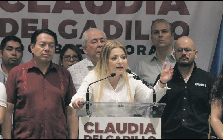 Claudia Delgadillo dijo que lo que más le importa es asegurar que la voz de los jaliscienses sea respetada, por lo que fue promovido un juicio de inconformidad tras lo ocurrido en los conteos de la pasada jornada electoral. ESPECIAL