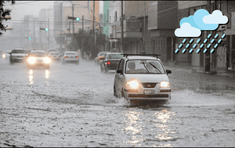 Existen más posibiidades de lluvia para Guadalajara a partir de esta semana. El temporal de lluvias inicia. EL INFORMADOR / ARCHIVO
