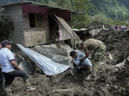 Las lluvias también han provocado daños en cerca de 20 carreteras. AP / D. OCHOA