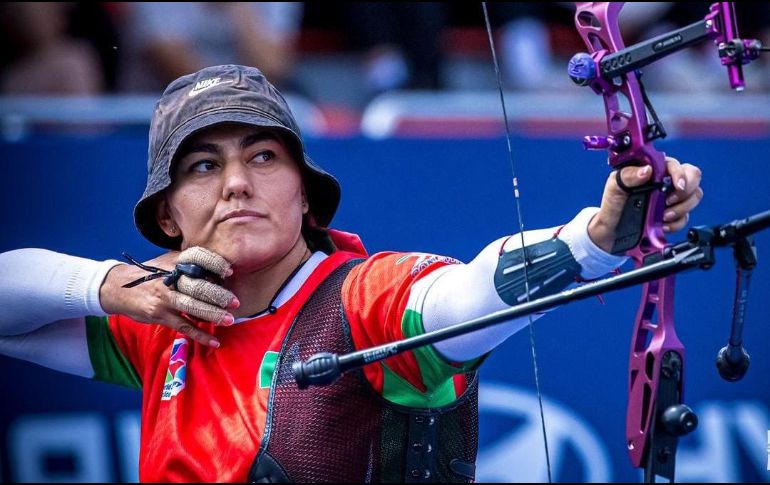 Valencia liderará el grupo de deportistas femeniles de Tiro con Arco en París 2024. ESPECIAL / X: @CONADE