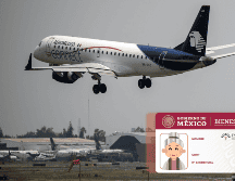 INAPAM realizó un convenio con tres aerolíneas para que las personas adultas mayores viajen a precios accesibles. AFP/ARCHIVO