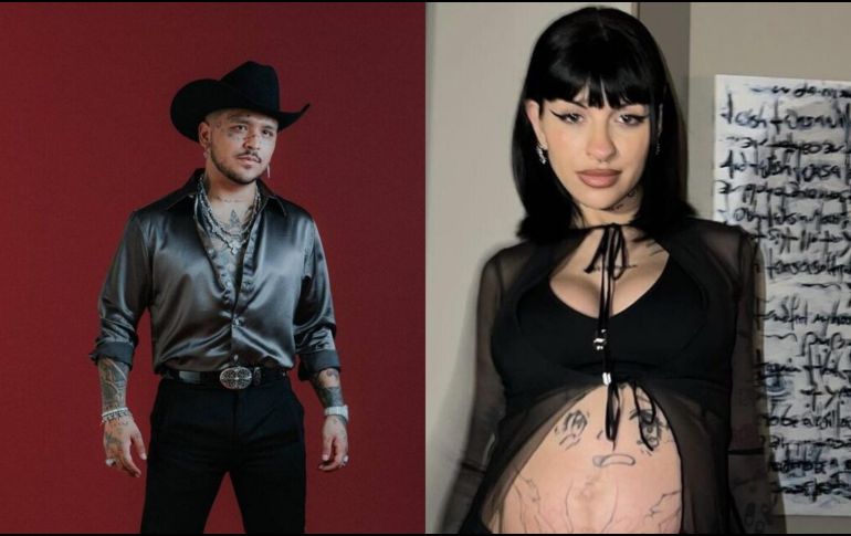 La nueva relación entre Nodal y Ángela Aguilar se podría ver eclipsada por la llegada de un hermanito para Inti. INSTAGRAM/nodal/cazzu