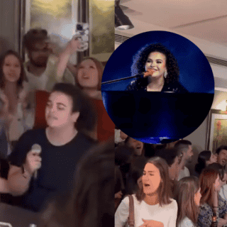 Lucero Mijares canta en bar de Madrid, sorprende al público y se vuelve viral (VIDEO)