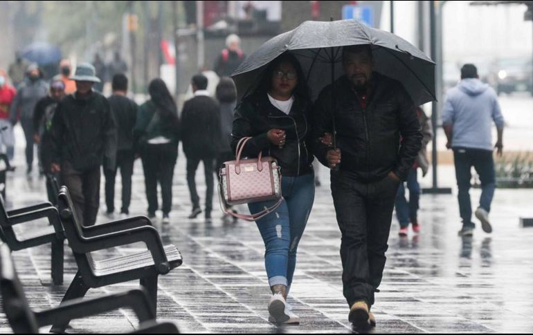 Se esperan lluvias fuertes en algunas zonas de la CDMX. SUN/ ARCHIVO.