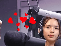 Así es como Ángela miraba con ojos de amor a Nodal cuando ella aún era menor de edad. X -TWITTER-