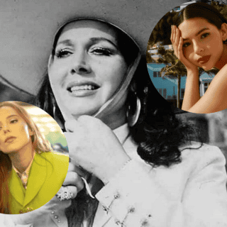 ¿Quién se parece más a su abuela, Flor Silvestre, Ángela o Majo Aguilar? (FOTOS)
