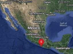 El movimiento telúrico se reportó a las 11:16 horas. ESPECIAL / SSN