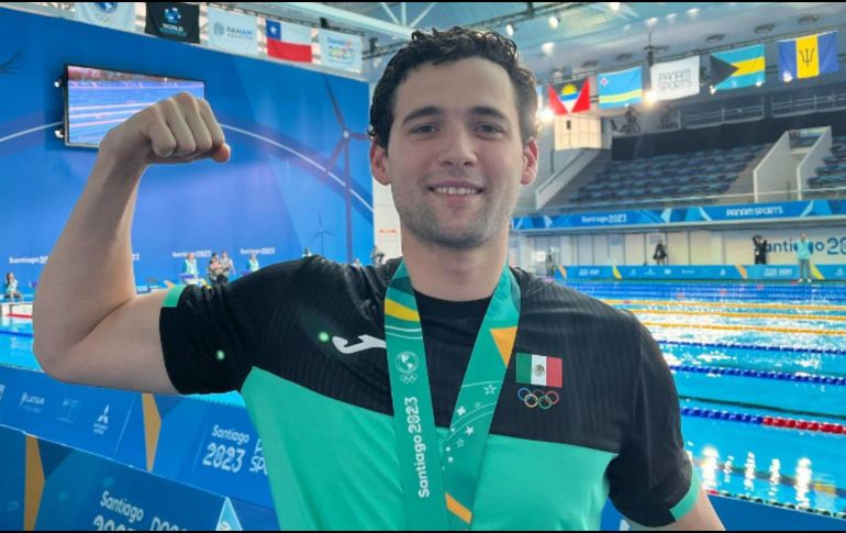 Jorge Iga impuso un nuevo récord nacional al completar los 100 metros libres en 48.30. Instagram/ @jorgeiga.