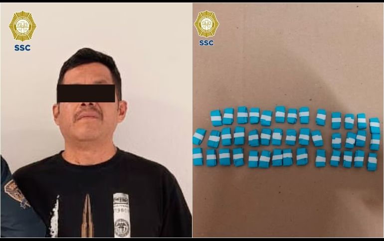 Al parecer, está identificado como probable líder de un grupo delictivo generador de violencia que opera en la zona Sur de la Ciudad de México. ESPECIAL