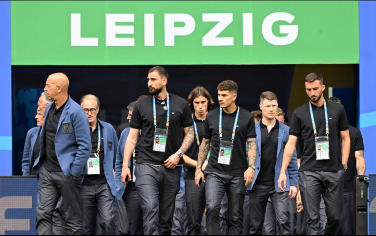 Los campeones defensores buscarán evitar una tragedia hoy ante Croacia. EFE/E. Dal Zennaro