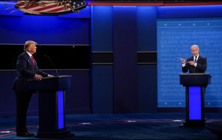 Este debate no será auspiciado por la Comisión de Debates Presidenciales. AFP / ARCHIVO