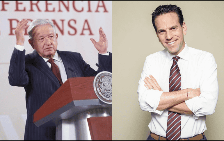El Presidente Andrés Manuel López Obrador niega la persecución contra Carlos Loret de Mola, Berenice Yaber, Víctor Trujillo y Latinus. SUN/ARCHIVO