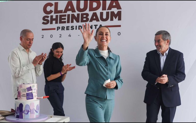 Sheinbaum explicó que su gobierno contribuirá para atender a zonas que hasta ahora tienen rezagos en la conectividad. SUN./H. Salvador.