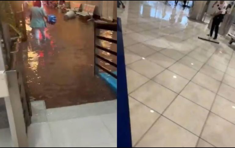 De acuerdo con estaciones de la Red de Monitoreo Atmosférico Peninsular, de la Conagua, cayeron 126 mm de agua. X / @RicardoVerdi123