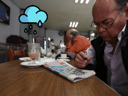 Estas cafeterías pueden fungir de refugio temporal en lo que amaina la lluvia; la emergencia vale la oportunidad. EL INFORMADOR / ARCHIVO