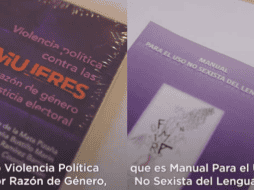 La senadora hizo llegar al Palacio Nacional el libro “Violencia Política contra la Mujeres por Razón de Género en la Justicia Electoral