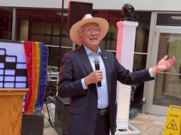 El embajador Salazar destacó la importancia de la diversidad y el amor entre las personas. X/@USAmbMex