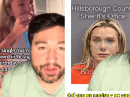 La expareja de la joven mamá sugirió que esta tiene un oscuro pasado, y por ello no tendría la custodia de sus hijos. X -TWITTER-/ EsdeProfugos