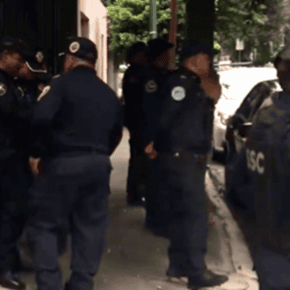 La SSC protege la Embajada de Bolivia en México ante potenciales manifestaciones