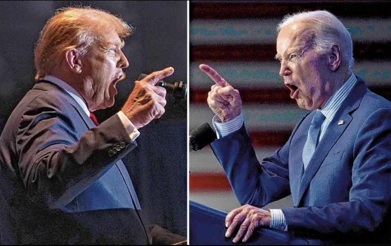 Son los aspirantes a la presidencia estadounidense de mayor edad en la historia. AP