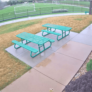 Socavón se traga parte de una cancha de futbol construida sobre una mina en el sur de Illinois (VIDEO)