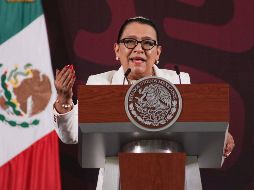 Rosa Icela aseguró que  las fuerzas armadas del Estado Mexicano participan, y lo seguirán haciendo, en las misiones permanentes y de paz de Naciones Unidas. SUN/ ARCHIVO.