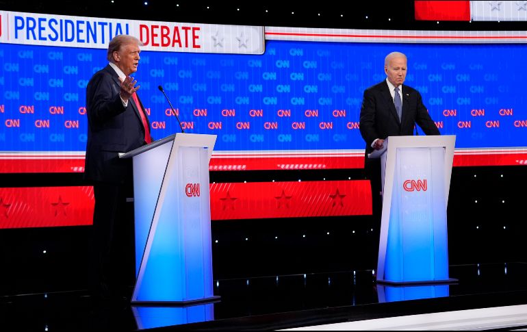 Tanto Trump como Biden son conscientes de que, según las encuestas, la economía y la inflación son dos de las principales prioridades de los votantes y los conceptos que más determinarán su voto. AP / G. Herbert