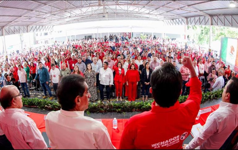 Antonio Padilla, dirigente estatal, habló de la necesidad de reformar el PRI para atender las necesidades de la gente. CORTESÍA