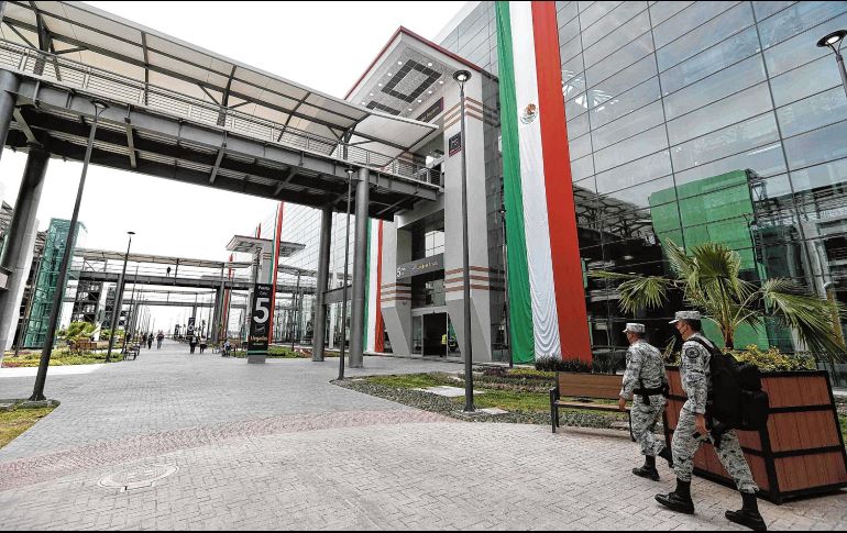 Durante el sexenio de AMLO los militares participaron en las megaobras. EL UNIVERSAL