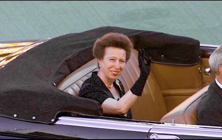 La princesa Ana fue dada de alta del hospital tras recuperarse de su traumatismo. AFP / ARCHIVO