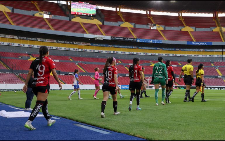 Dos nuevas jugadoras para el Atlas fueron presentadas en la Academia AGA rumbo al Apertura 2024 que está por comenzar. Foto/ Imago7/ Daniela Granja Vergara