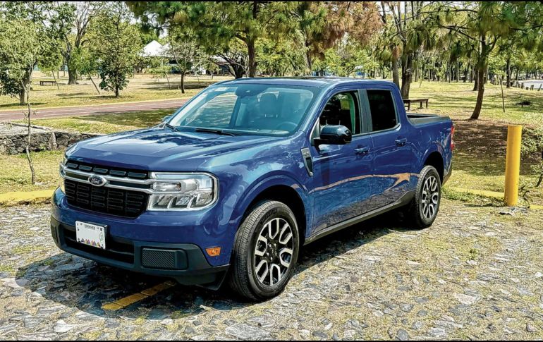 La Ford Maverick híbrida tiene un diseño discreto y elegante. CORTESÍA