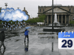 Jalisco continúa con combinación de Sol y nubes por la mañana a cielo parcialmente cubierto en horas de la tarde, lluvia presente en zonas montañosas de las diferentes regiones. EL INFORMADOR / ARCHIVO