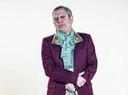 César Bono. El histrión celebra el éxito del programa de comedia. CORTESÍA