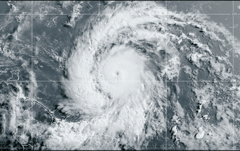 Es el único de categoría 4 registrado en el mes de junio. ESPECIAL / NOAA