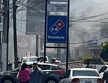 El siniestro habría ocurrido por una supuesta acumulación de gas en el negocio.ESPECIAL