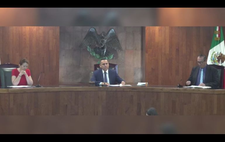 El pleno, de manera unánime, declaró fundado un incidente sobre nuevo escrutinio y cómputo relacionado con la elección de munícipes de Guadalajara. YOUTUBE /Sala Guadalajara TEPJF