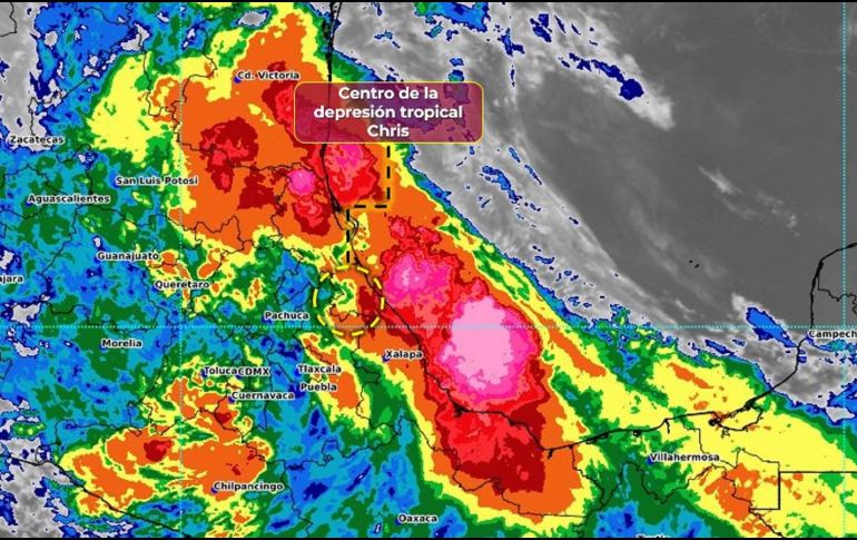 Las autoridades piden a la población extremar precauciones. ESPECIAL / SMN