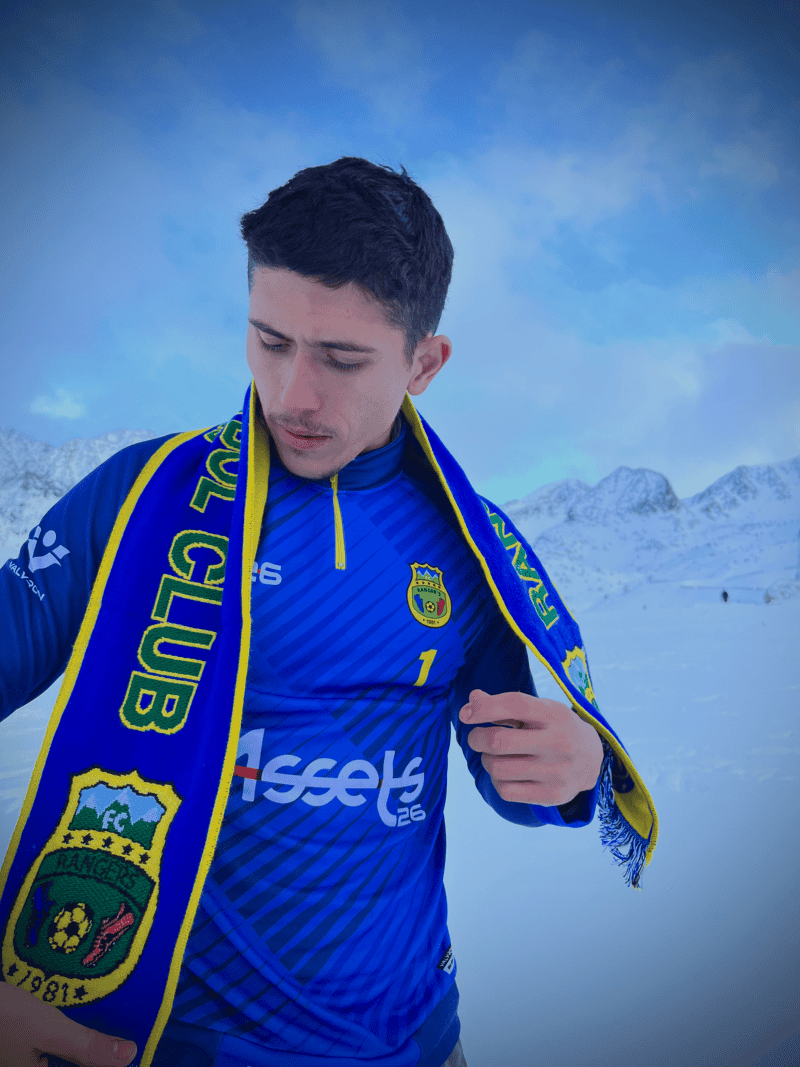  André Alcaraz, portero del Ranger's de Andorra. CORTESÍA