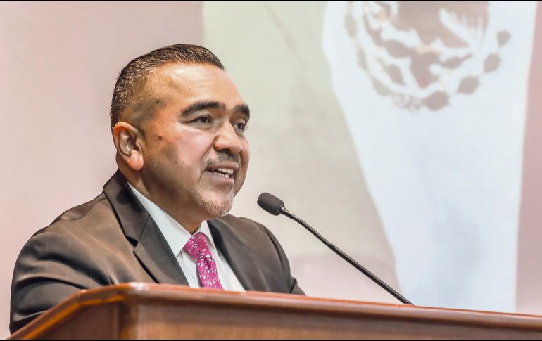 Espinosa Licón pidió cuidar los derechos laborales de los jueces que saldrán. EL INFORMADOR/ A. Navarro